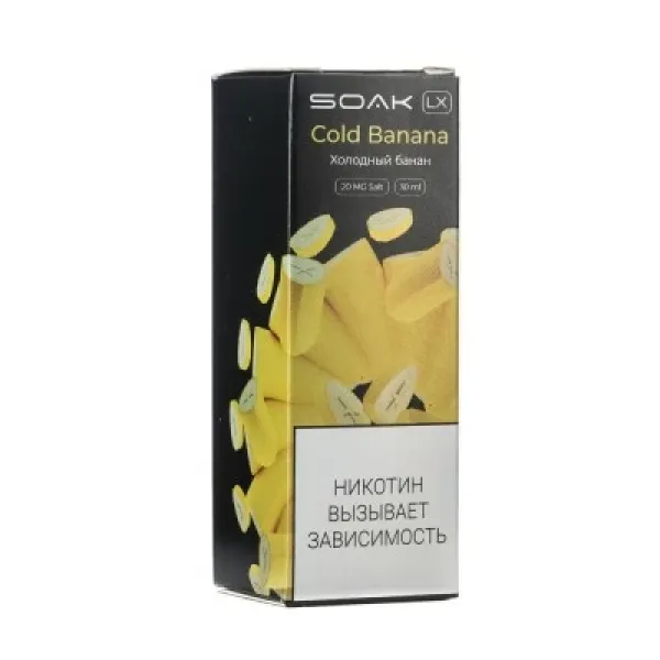 Жидкость SOAK LX Cold Banana 30 мл в Уфе