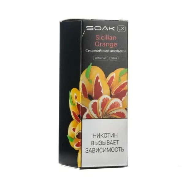 Жидкость SOAK LX Sicilian Orange 30 мл в Уфе