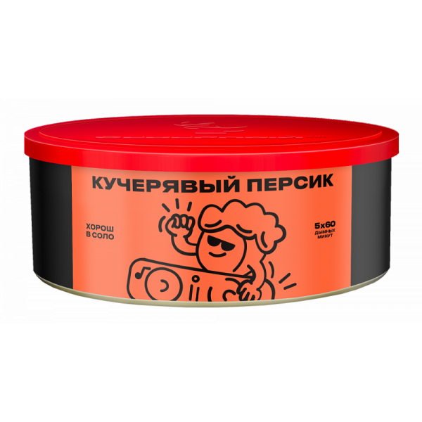 Табак СЕВЕРНЫЙ КУЧЕРЯВЫЙ ПЕРСИК 100 гр в Уфе