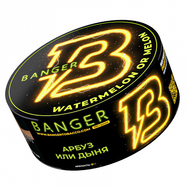 Табак Banger Watermelon or Melon (Арбуз или Дыня) 100 гр в Уфе