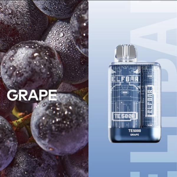Elfbar TE5000 Grape, 5000 тяг в Уфе