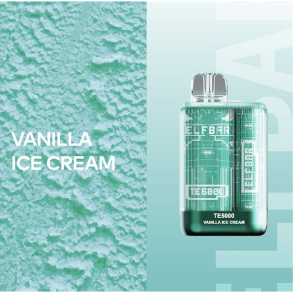 Elfbar TE5000 Vanilla Ice Cream, 5000 тяг в Уфе