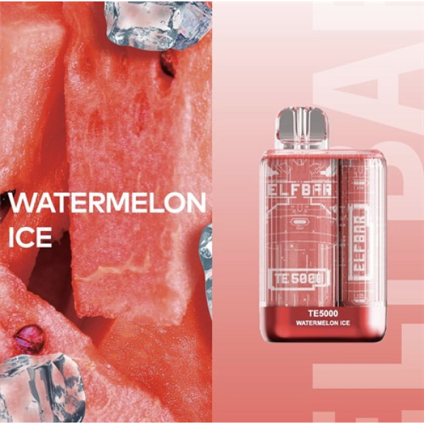Elfbar TE5000 Watermelon Ice, 5000 тяг в Уфе