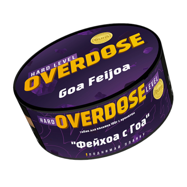 Табак Overdose Goa Feijoa (Фейхоа с Гоа) 100 гр в Уфе