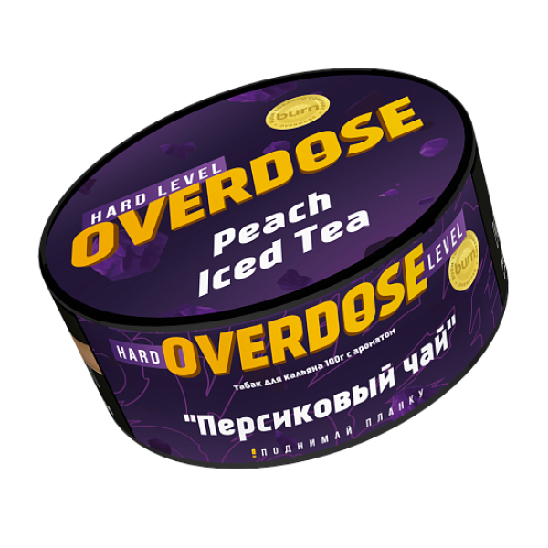 Табак Overdose Peach Iced Tea (Персиковый чай) 100 гр в Уфе