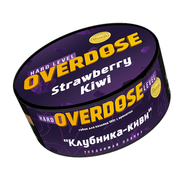 Табак Overdose Strawberry Kiwi (Клубника киви) 100 гр в Уфе