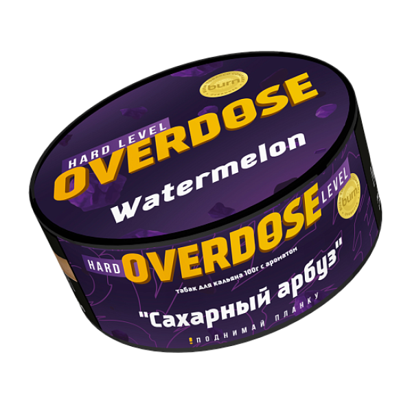 Табак Overdose Watermelon (Сахарный арбуз) 100 гр в Уфе
