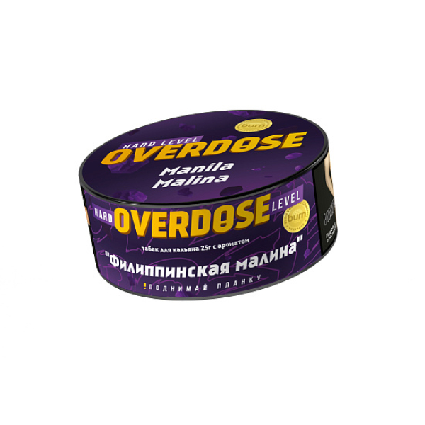 Табак Overdose Manila Malina (Филиппинская малина) 25 гр в Уфе