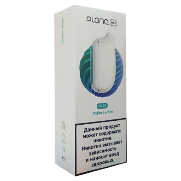 Plonq Max Mojito Lychee 6000 тяг в Уфе