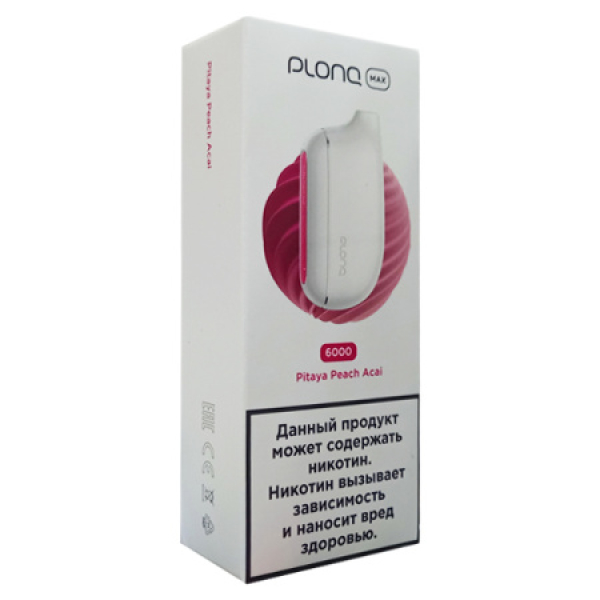 Plonq Max Pitaya Peach Acai 6000 тяг в Уфе