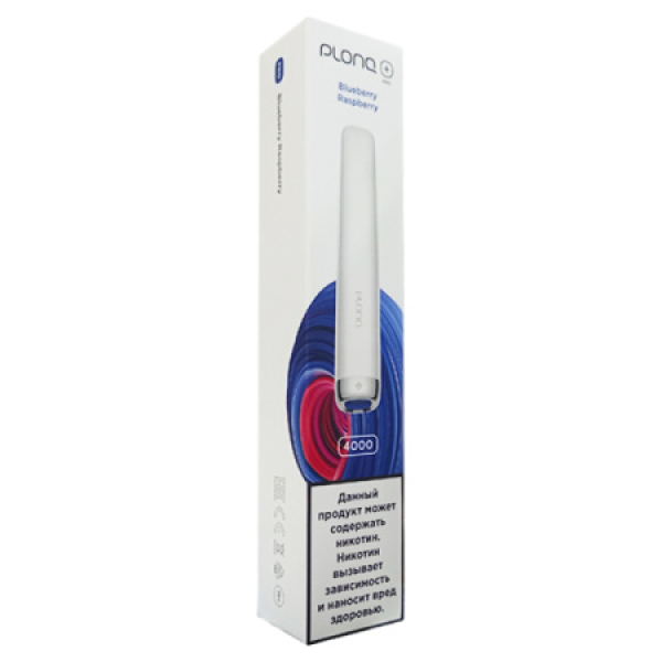 Plonq Plus Pro Blueberry Raspberry 4000 тяг в Уфе