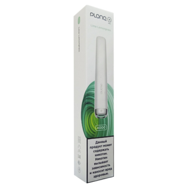 Plonq Plus Pro Lime Lemongrass 4000 тяг в Уфе