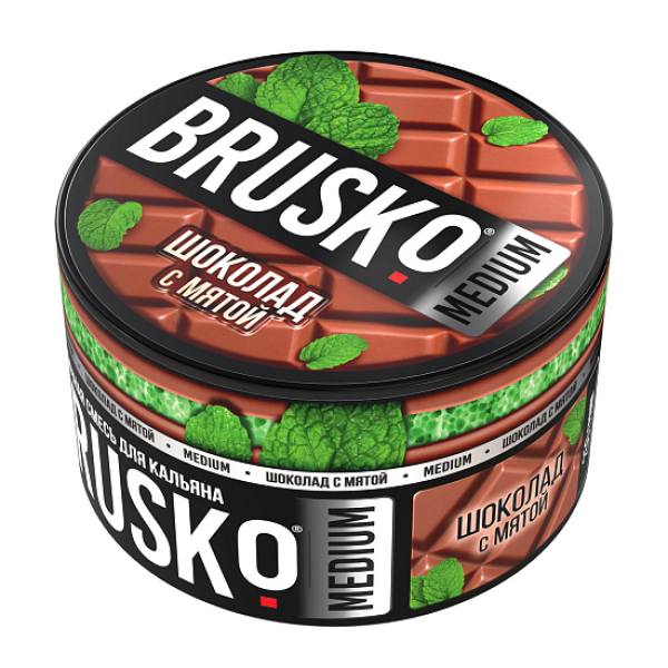 Смесь Brusko Шоколад с мятой 250 гр в Уфе