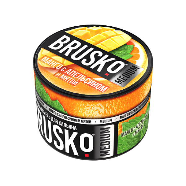 Смесь Brusko Манго с апельсином и мятой 50 гр в Уфе