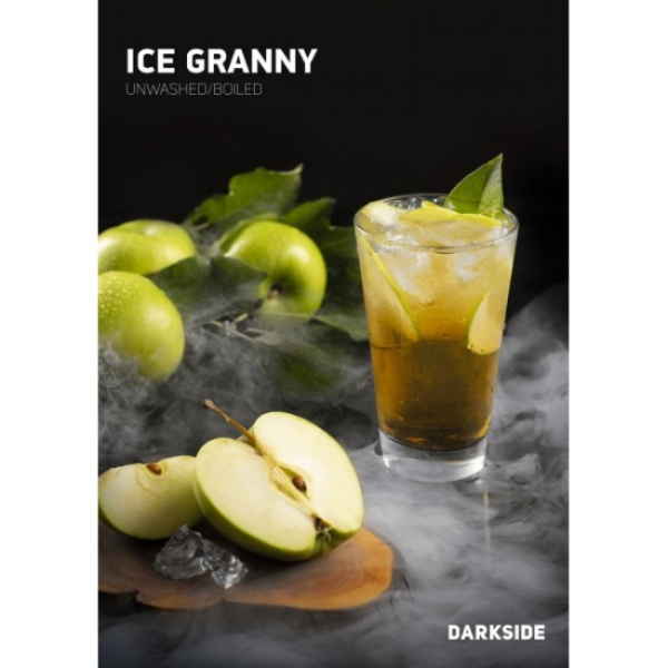 Табак Darkside Core Ice Granny (Ледяное Зеленое Яблоко) 100 гр в Уфе