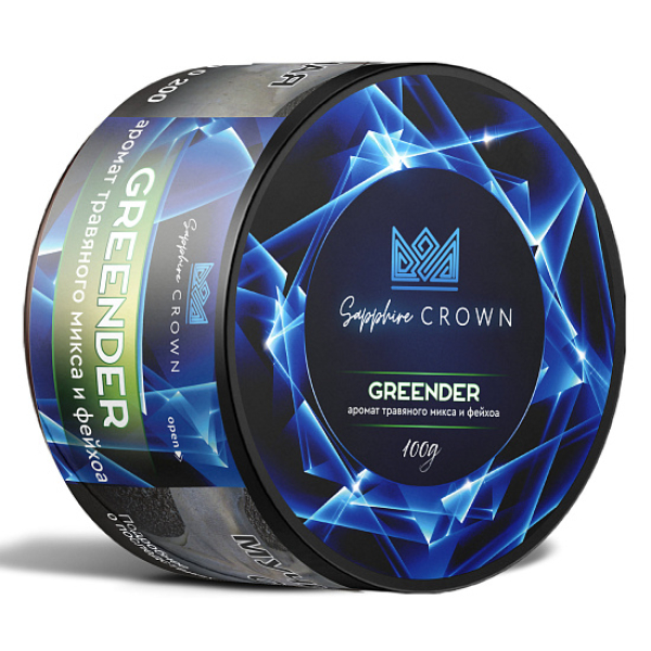 Табак SAPPHIRE CROWN GREENDER  100 грамм в Уфе