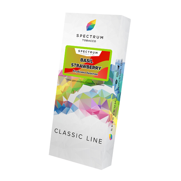 Табак SPECTRUM BASIL STRAWBERRY  100 грамм в Уфе