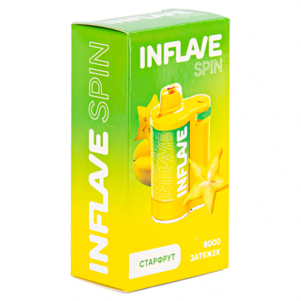 INFLAVE SPIN Старфрут (8000 затяжек) в Уфе