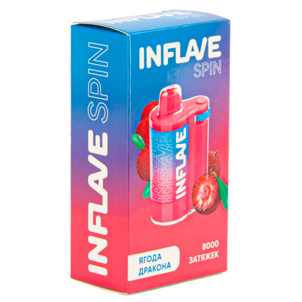 INFLAVE SPIN Ягода Дракона (8000 затяжек) в Уфе