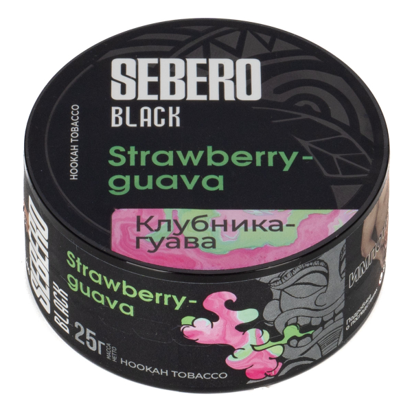 Табак Sebero Black Strawberry Guava  25 грамм в Уфе