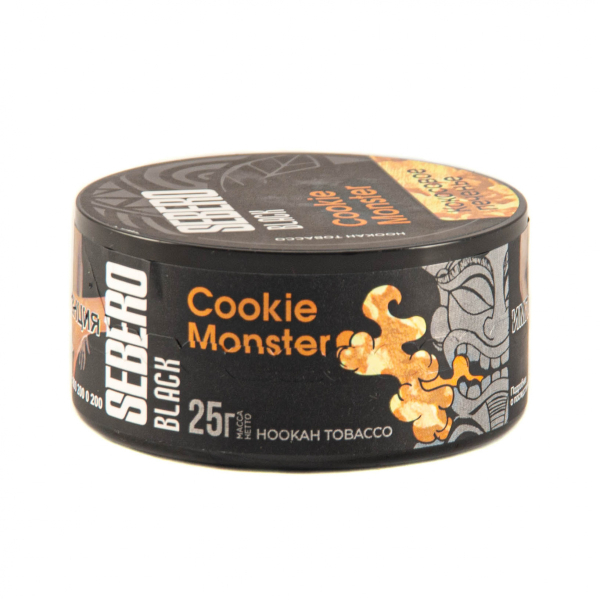 Табак Sebero Black Cookie Monster  25 грамм в Уфе