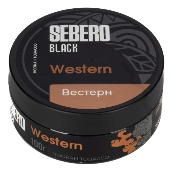 Табак Sebero Black Western  100 грамм в Уфе