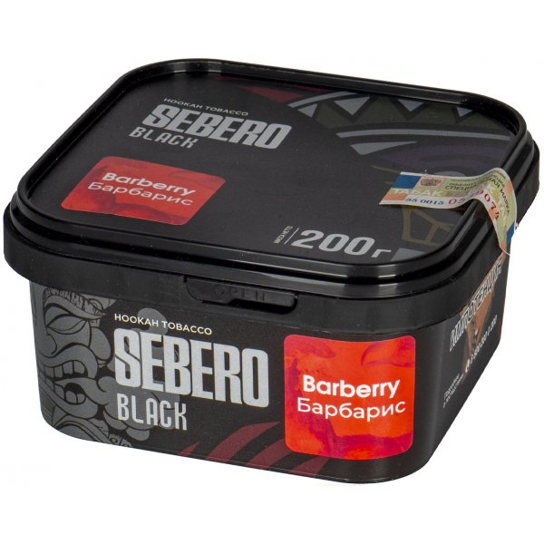 Табак Sebero Black Barberry  200 грамм в Уфе