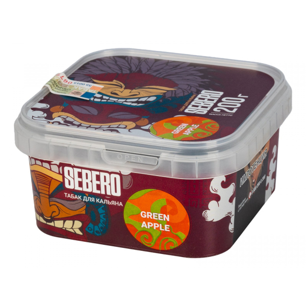Табак Sebero Green apple  200 грамм в Уфе