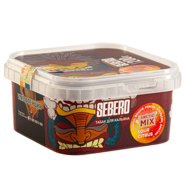 Табак Sebero Arctic Mix Sour citrus  200 грамм в Уфе