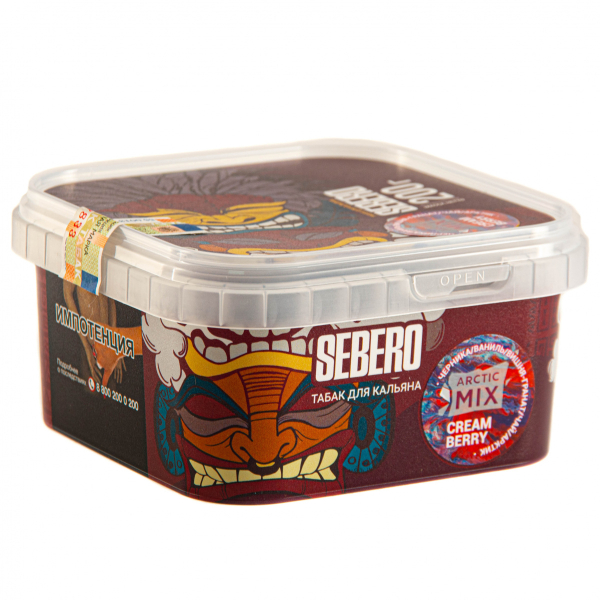 Табак Sebero Arctic Mix Cream berry  200 грамм в Уфе