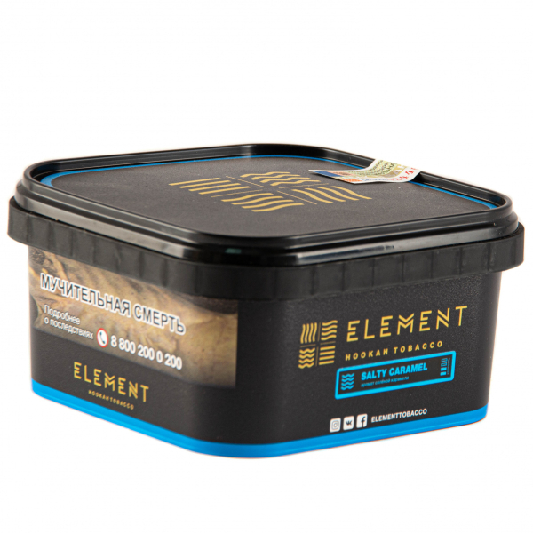 Табак Element ВОДА Salty Caramel  200 грамм в Уфе