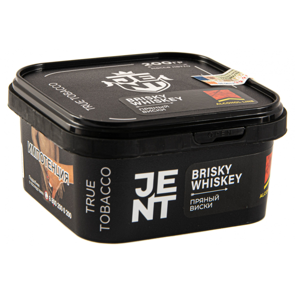 Табак JENT Brisky Whiskey (Пряный виски)  200 грамм в Уфе