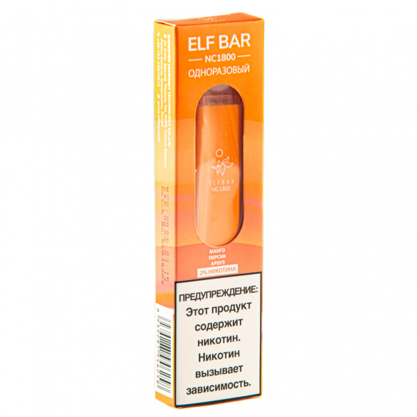 ELF BAR NC Mango Peach Watermelon (1800 затяжек) 20 мг в Уфе