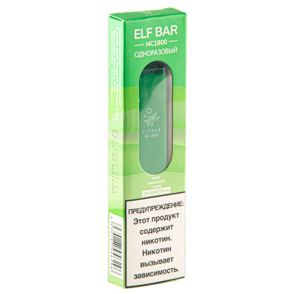 ELF BAR NC Kiwi Passionfruit Guava (1800 затяжек) 20 мг в Уфе