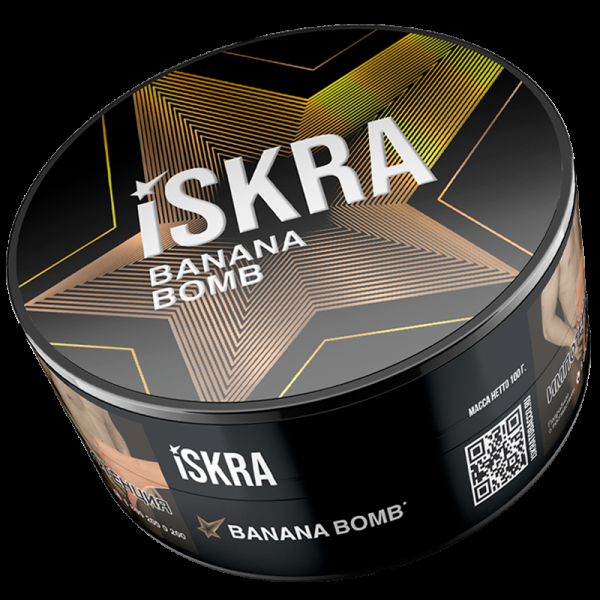 Табак ISKRA Вanana Bomb  100 грамм в Уфе