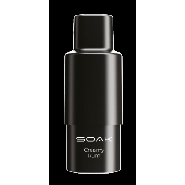 Картридж SOAK Q Кремовый ром (1500 затяжек) в Уфе