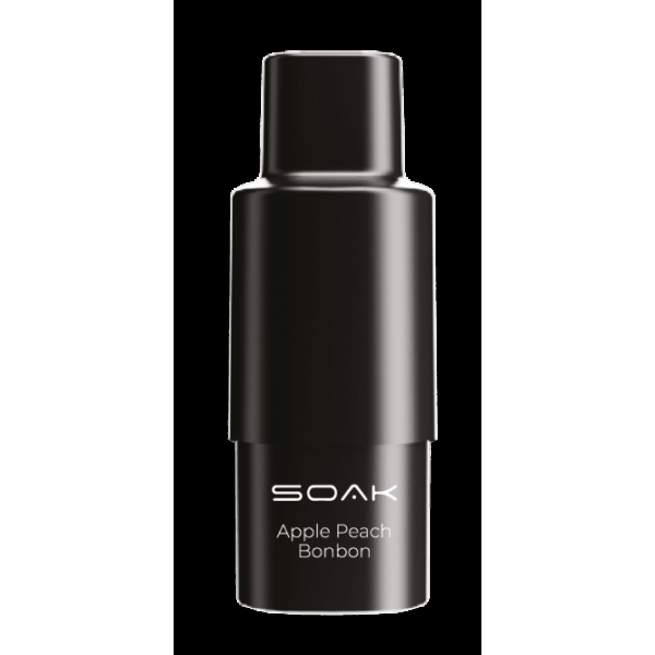 Картридж SOAK Q Яблоко-персик (1500 затяжек) в Уфе