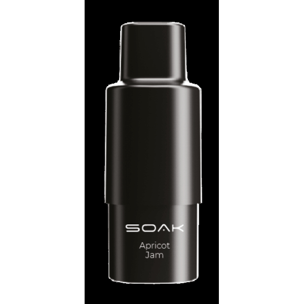 Картридж SOAK Q Абрикосовый джем (1500 затяжек) в Уфе
