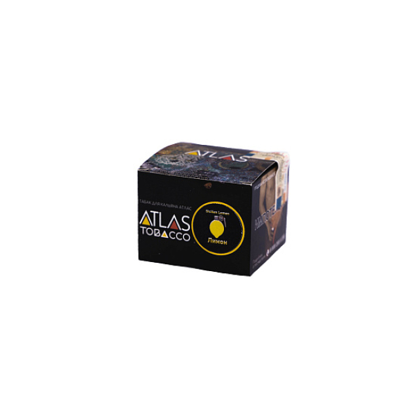 Табак ATLAS SICILIAN LEMON (ЛИМОН)  100 грамм в Уфе