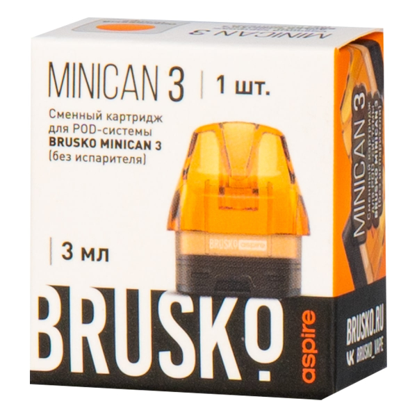 Картридж Brusko Minican 3 оранжевый в Уфе
