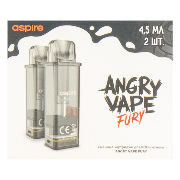 Картридж Brusko Angry Vapefury 4.5 мл (2шт) в Уфе