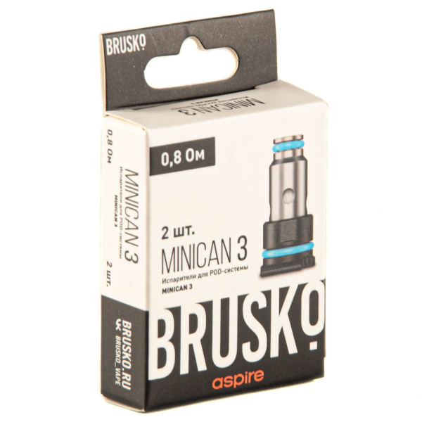 Испаритель Brusko Minican 3 (2шт.) 0.8 в Уфе
