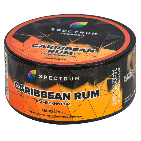 Табак Spectrum Hard Caribbean Rum  25 грамм в Уфе