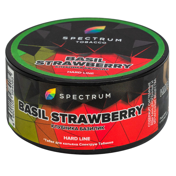 Табак Spectrum Hard Basil Strawberry  25 грамм в Уфе