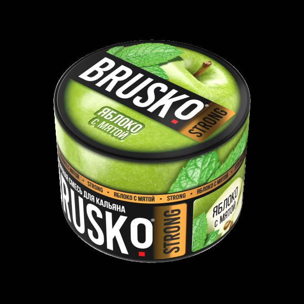 Смесь Brusko Strong яблоко с мятой  50 гр в Уфе