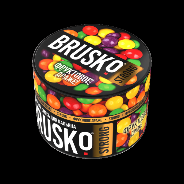 Смесь Brusko Strong фруктовое драже  50 гр в Уфе