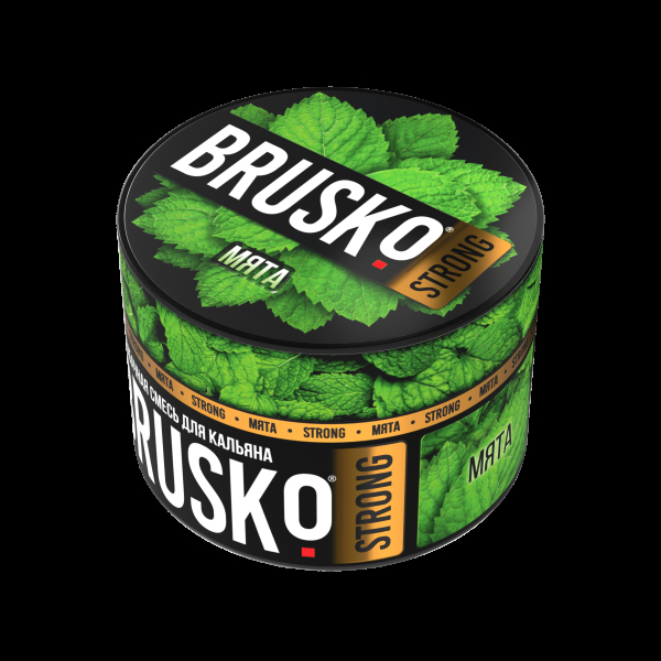 Смесь Brusko Strong мята  50 гр в Уфе