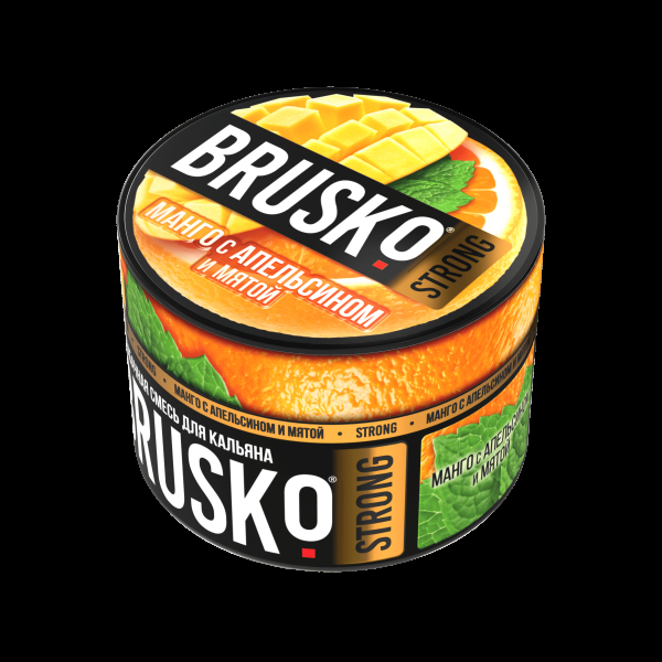 Смесь Brusko Strong манго с апельсином и мятой  50 гр в Уфе