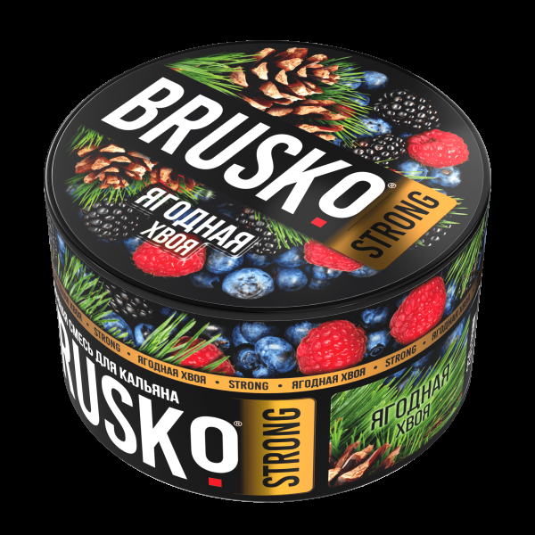 Смесь Brusko Strong ягодная хвоя  250 гр в Уфе
