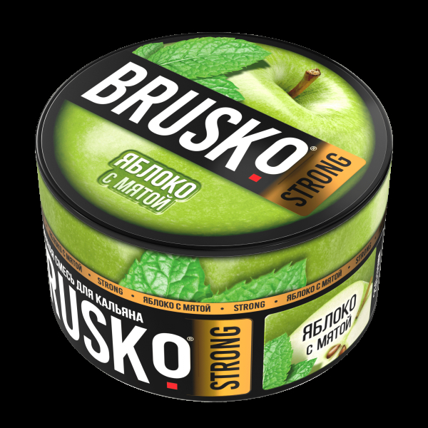 Смесь Brusko Strong яблоко с мятой  250 гр в Уфе